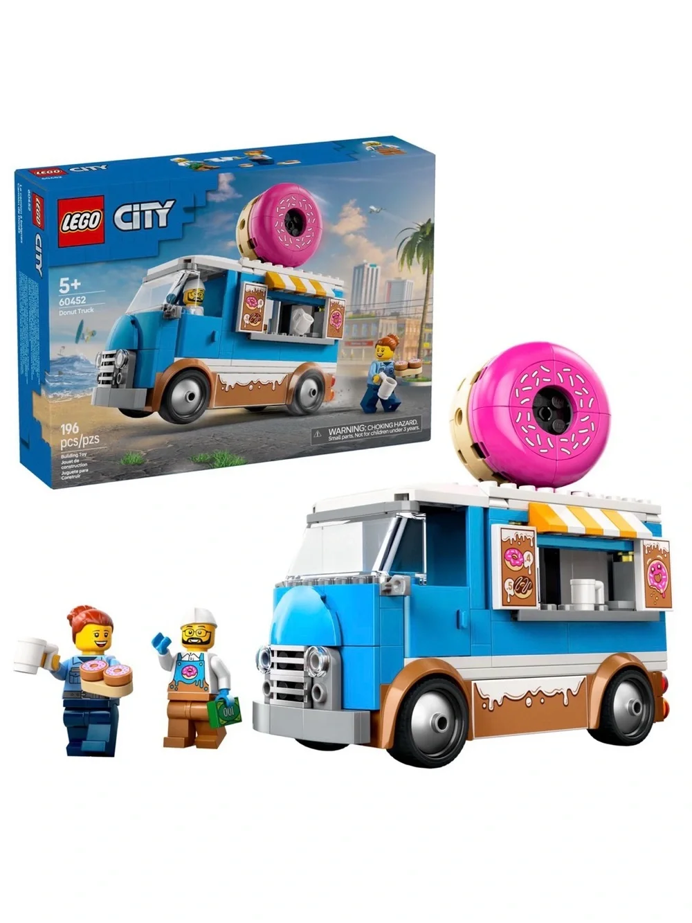 LEGO® City Great Vehicles Donut Truck 60452 [New Toy] Brick- Retired
